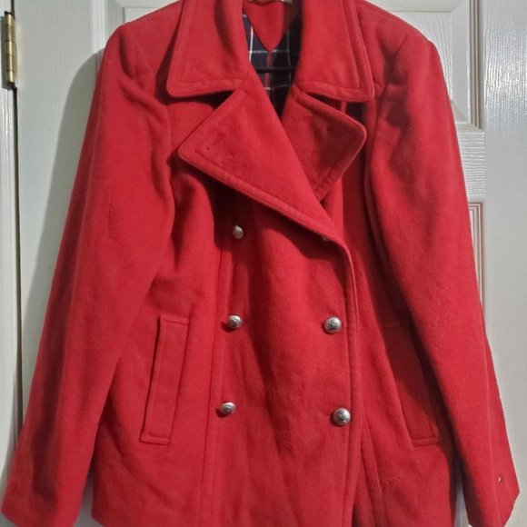 Tommy Hilfiger Wool Pea coat XL - Picture 1 of 7
